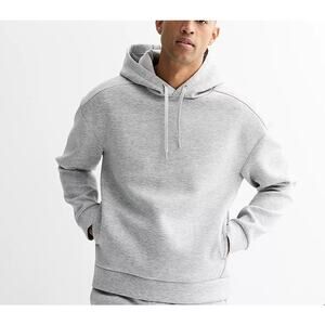 Men's FLX Recharge Scuba Hoodie Flint Heather gray M nwt